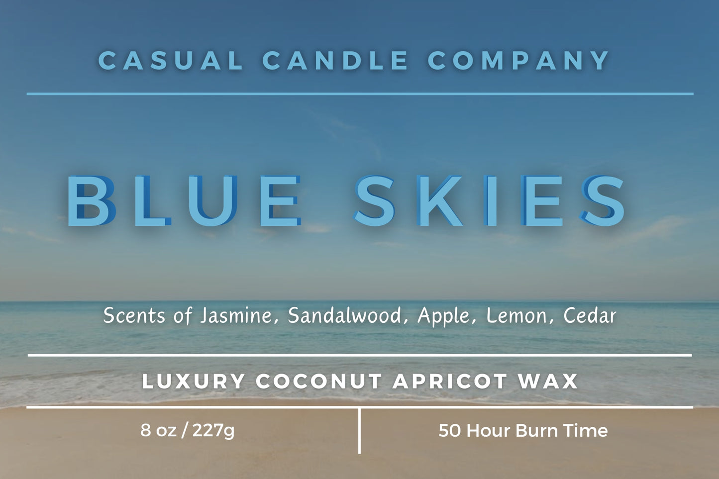 Blue Skies Candle