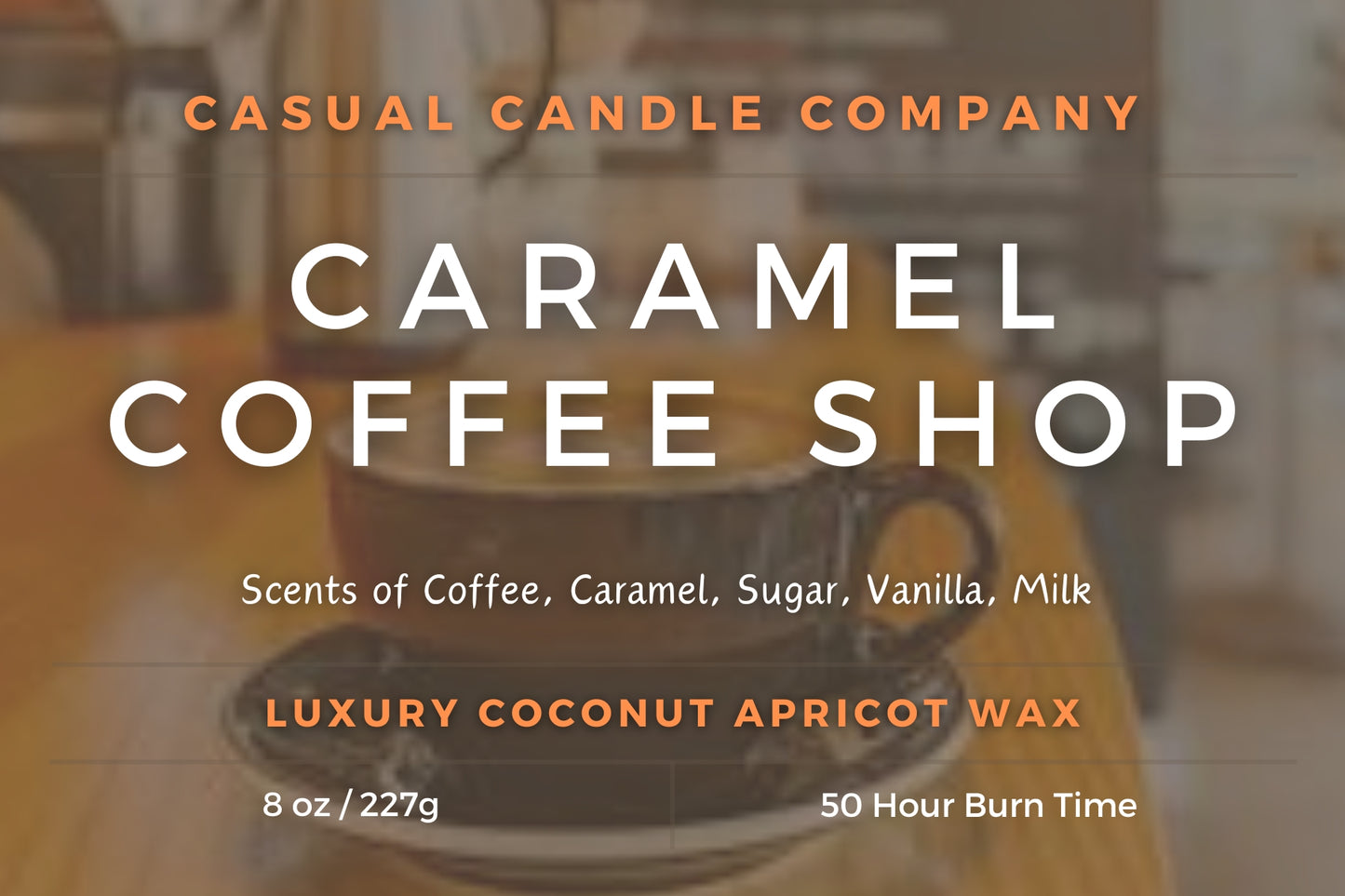 Caramel Coffee Shop Candle