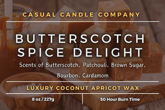 Butterscotch Spice Delight Candle