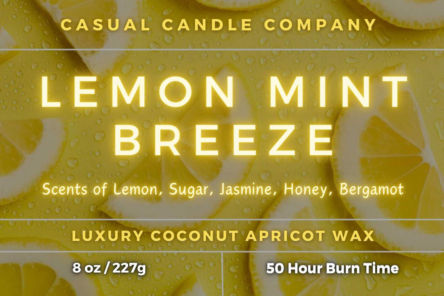 Lemon Mint Breeze Candle