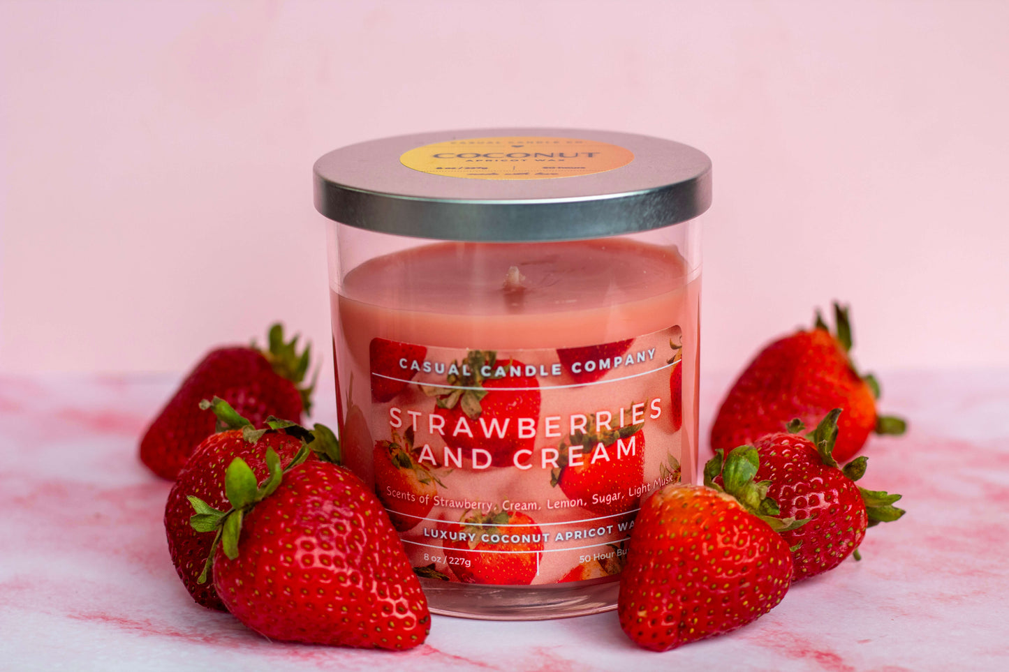 Strawberries and Creme Candle