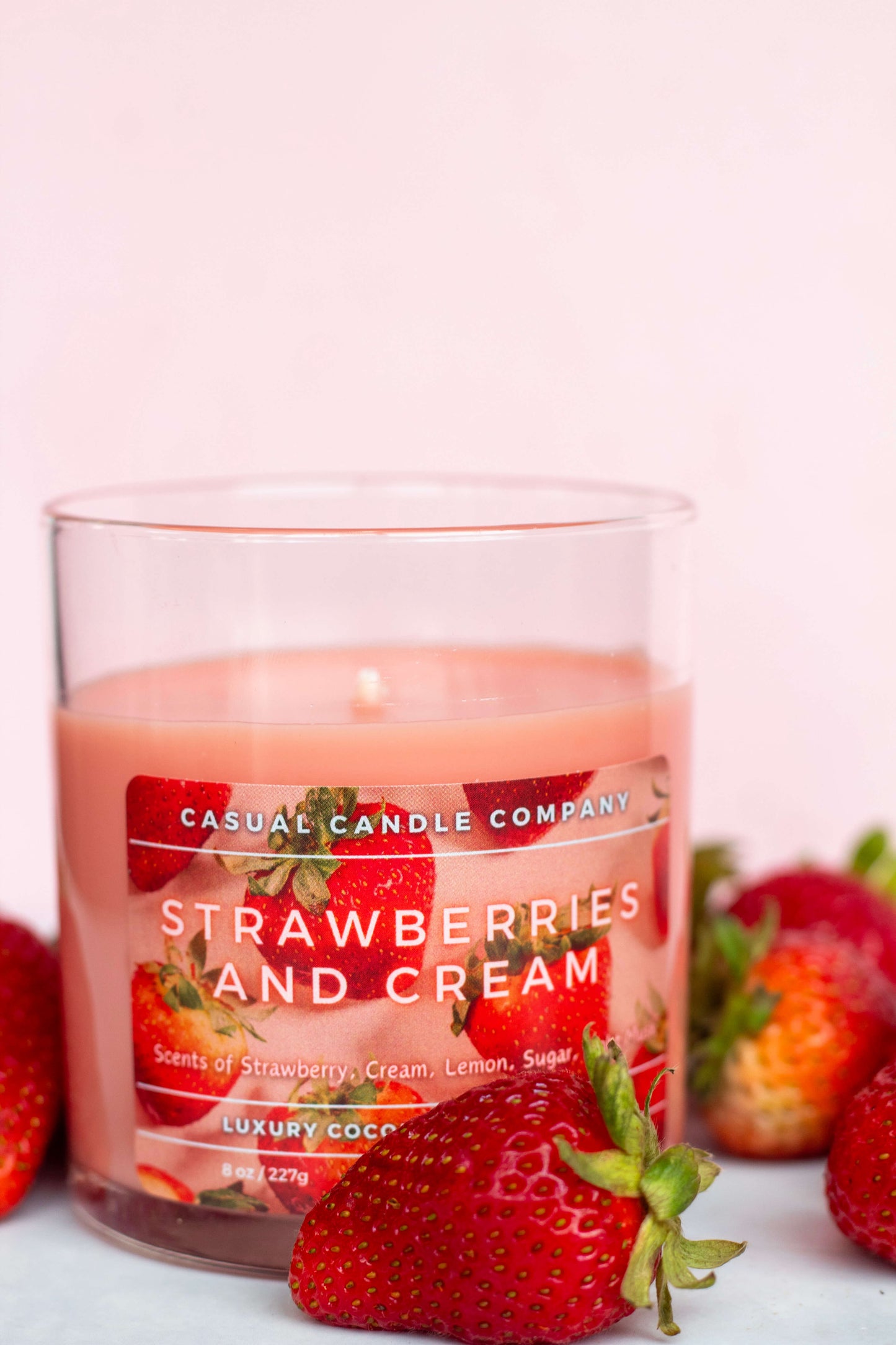 Strawberries and Creme Candle