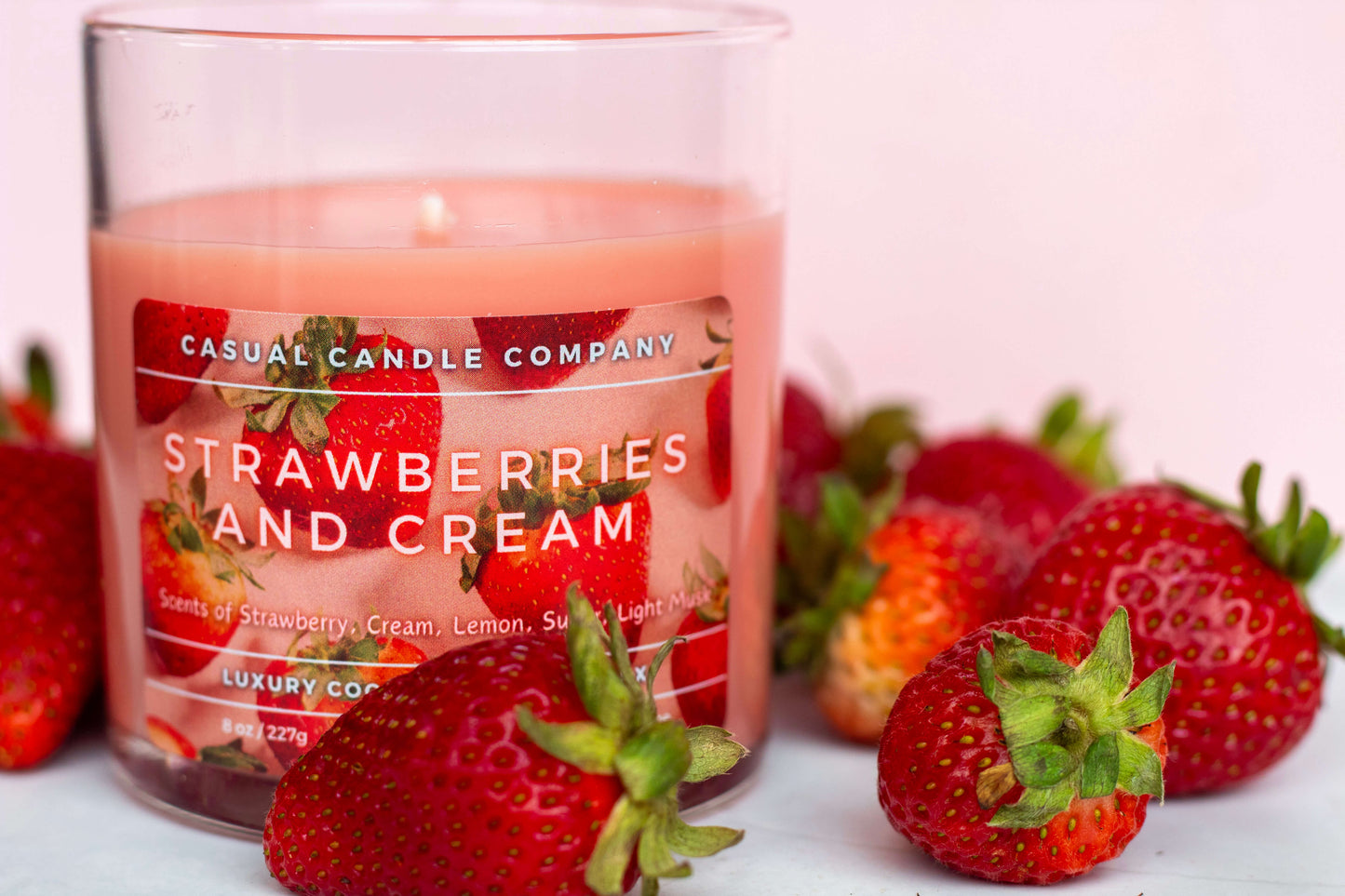 Strawberries and Creme Candle